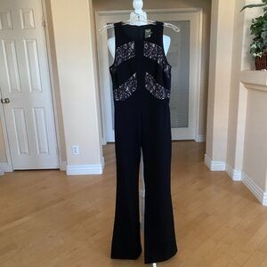 Taylor Black Lace Jumpsuit